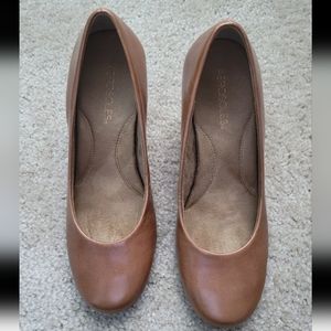 Aerosoles Animal Print Wedges